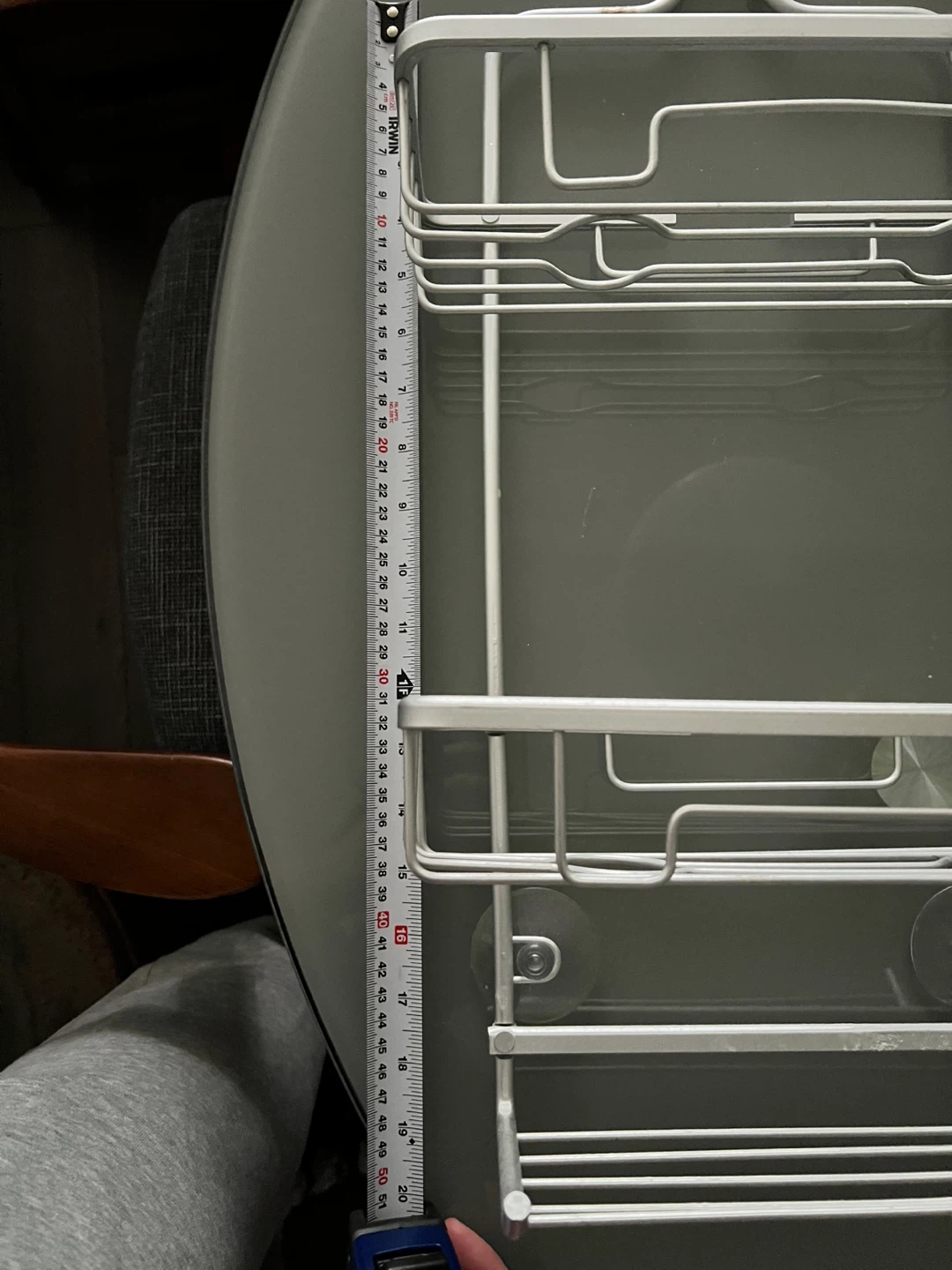 3-Tier Shower Caddy - Silver - photo 2