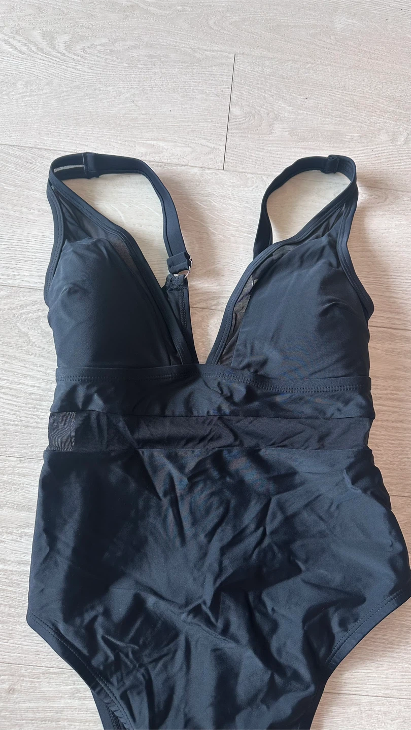 Black One-Piece Swimsuit - Size S - New - photo 3