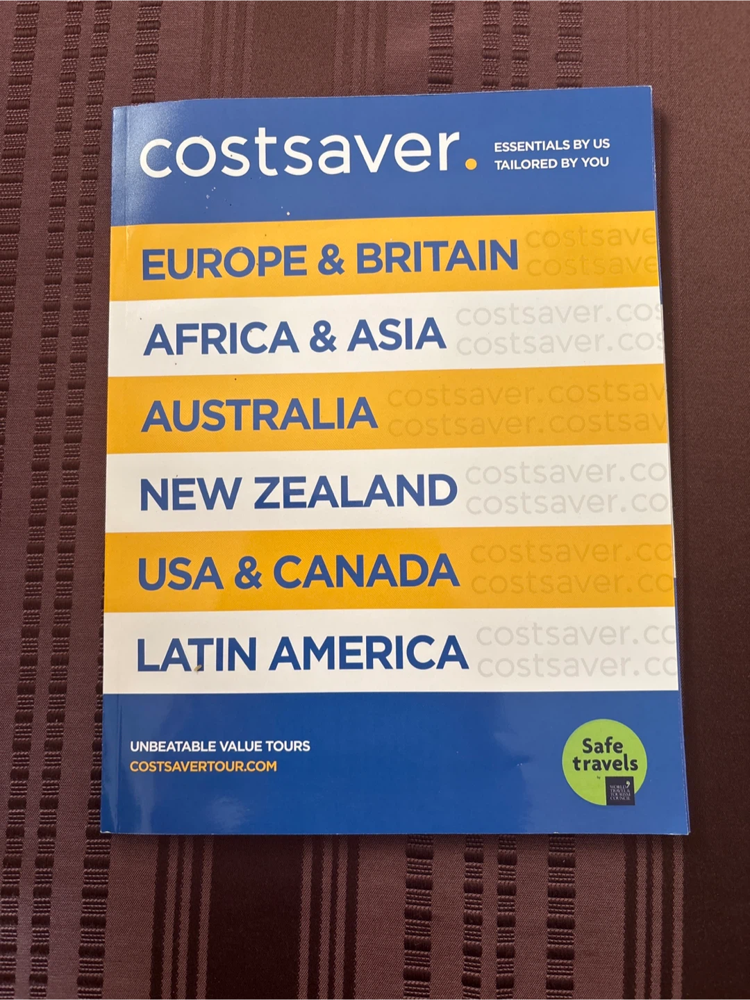 Costsaver Travel Brochure - Worldwide Guide! 🥕