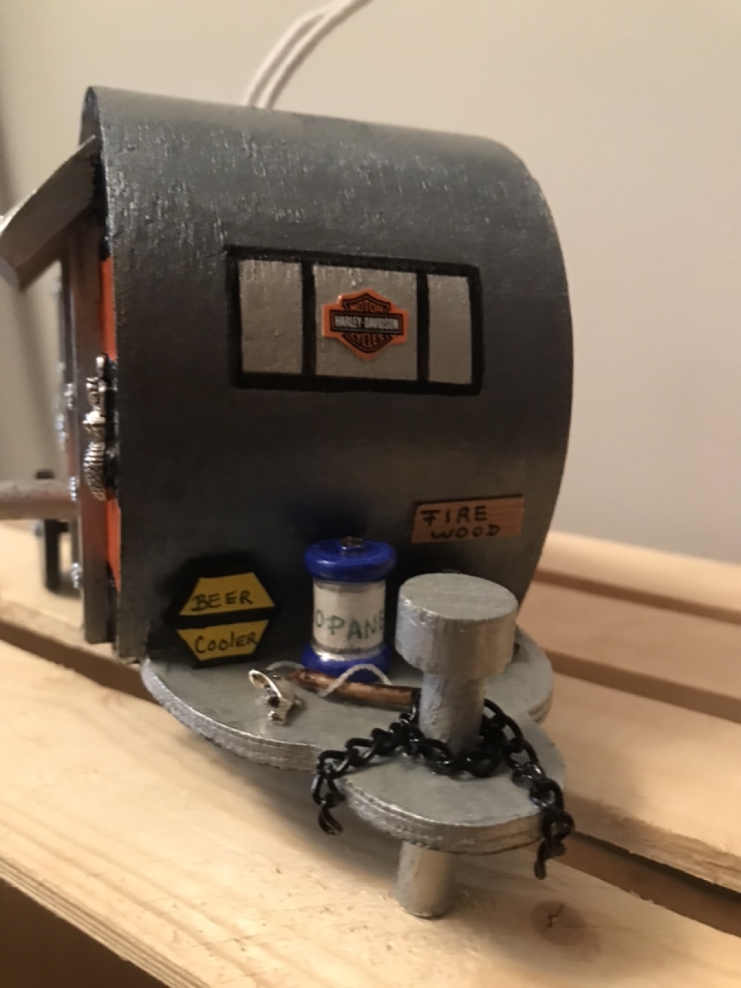Harley Davidson Camper Bird House - photo 2