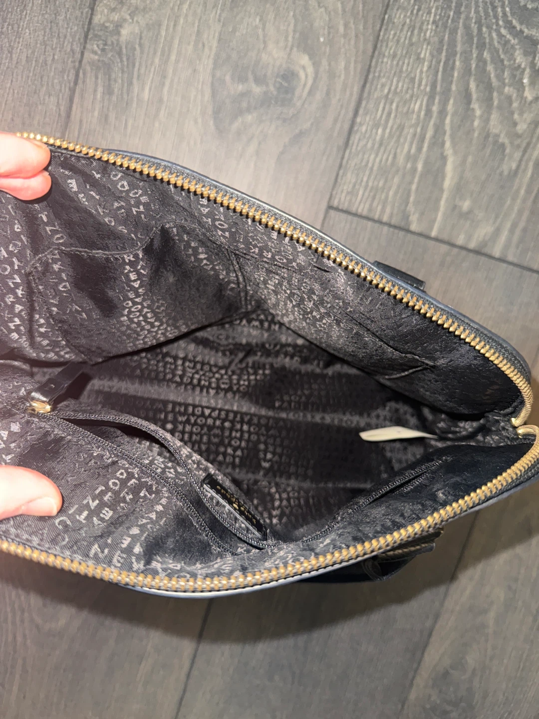 Kate Spade New York Black Leather Dome Satchel Handbag - photo 3