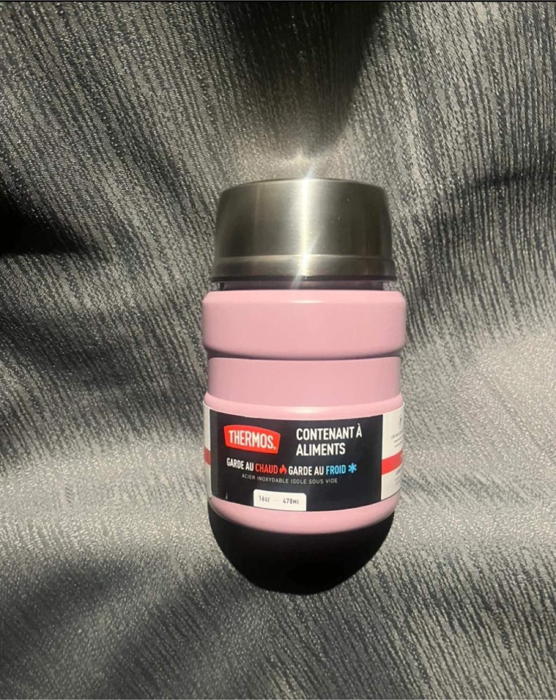Thermos Pink Food Jar Container 16oz / 470ml