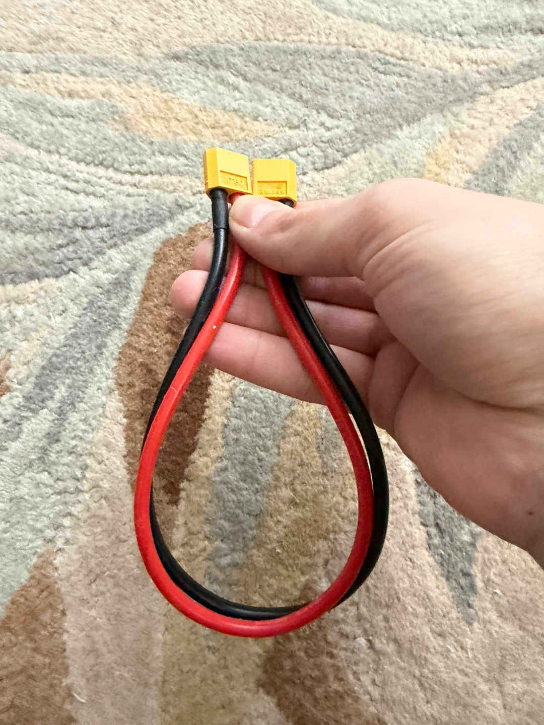 XT60 12AWG Male-to-Male Extension Cable – 0.3m - photo 3