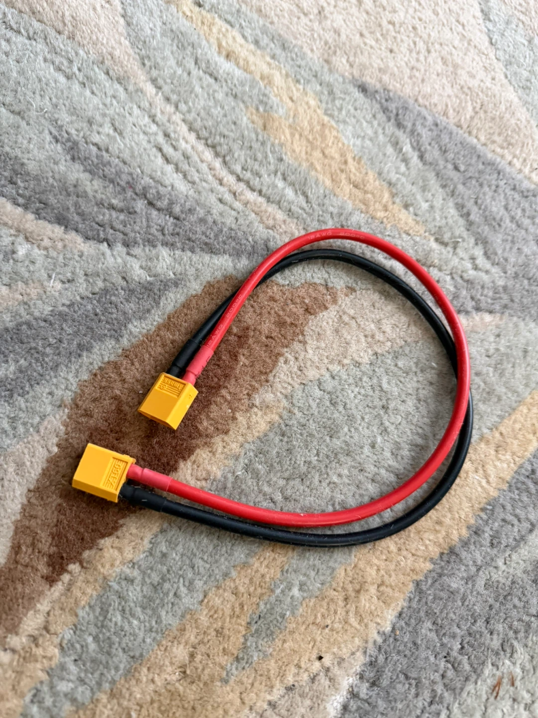 XT60 12AWG Male-to-Male Extension Cable – 0.3m - photo 4