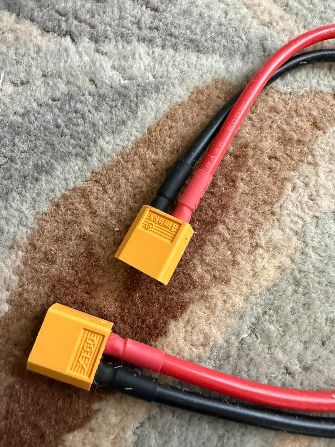 XT60 12AWG Male-to-Male Extension Cable – 0.3m - photo 5