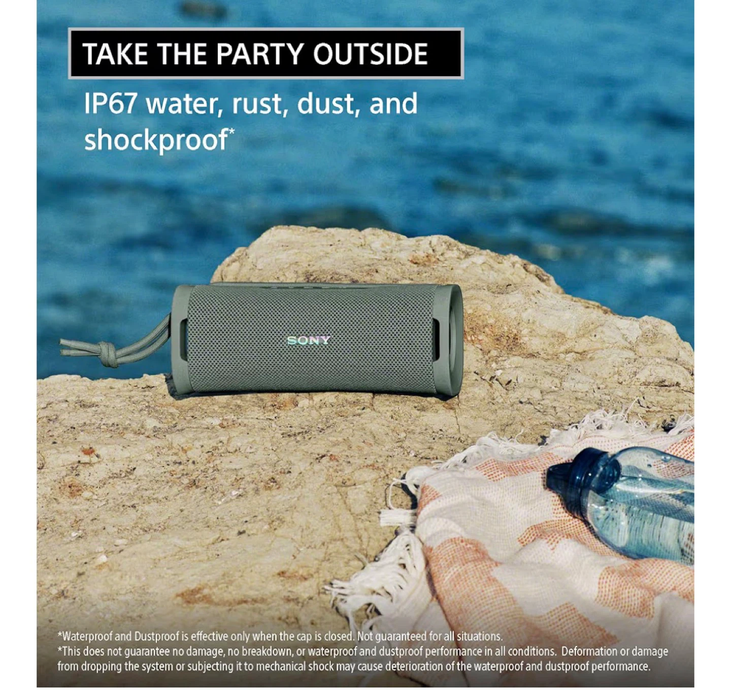 Sony ULT10 Portable Bluetooth Speaker - White - photo 5