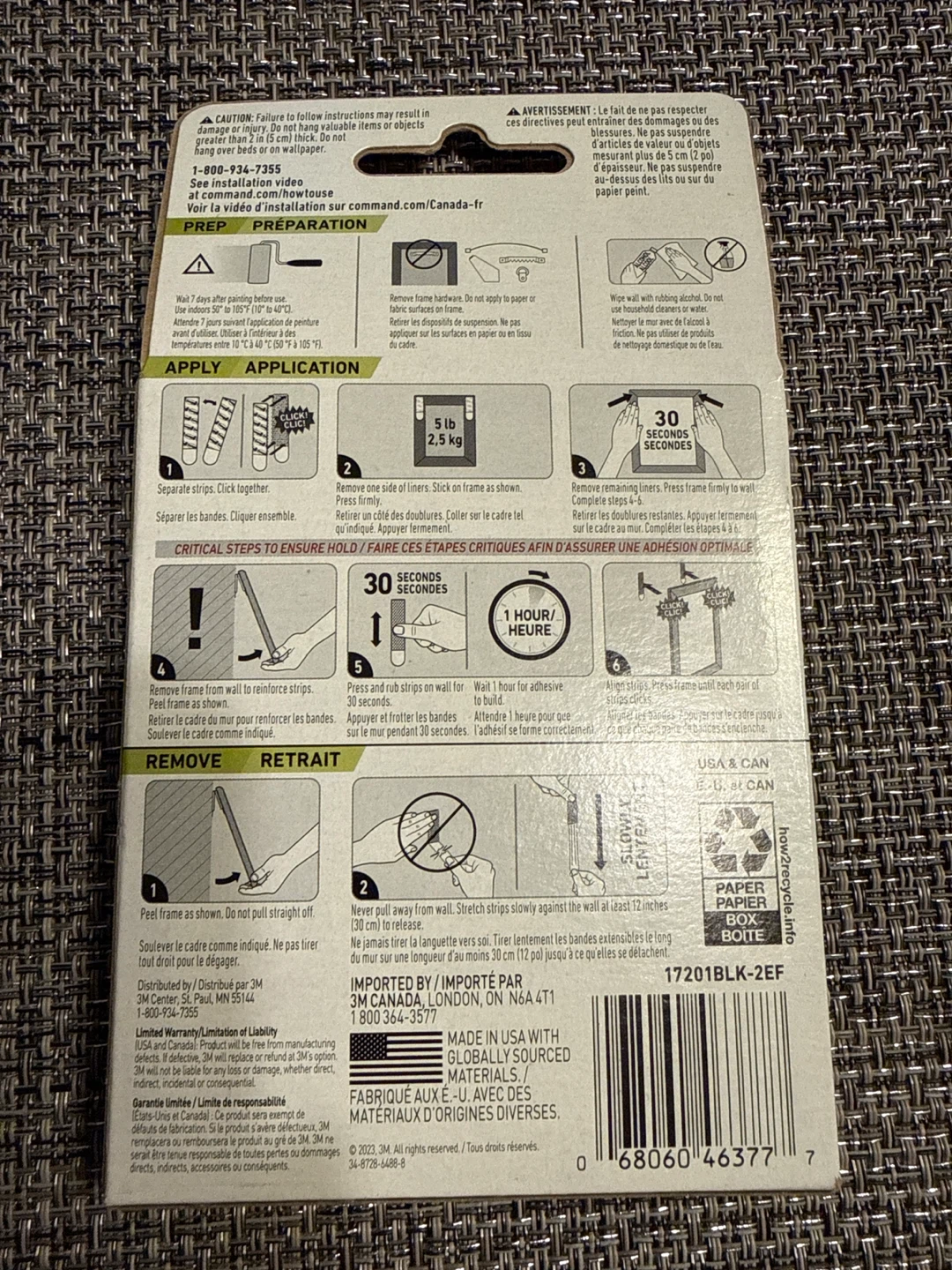3M Command Medium Picture Hanging Strips (2 Pairs) - photo 2