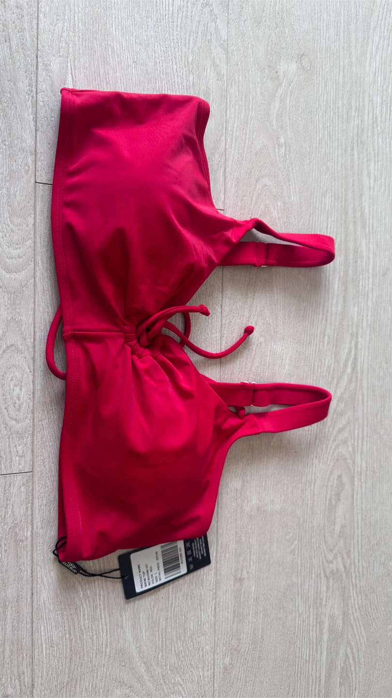 OCEANBLUES Red Bikini Top - Size M- L - New