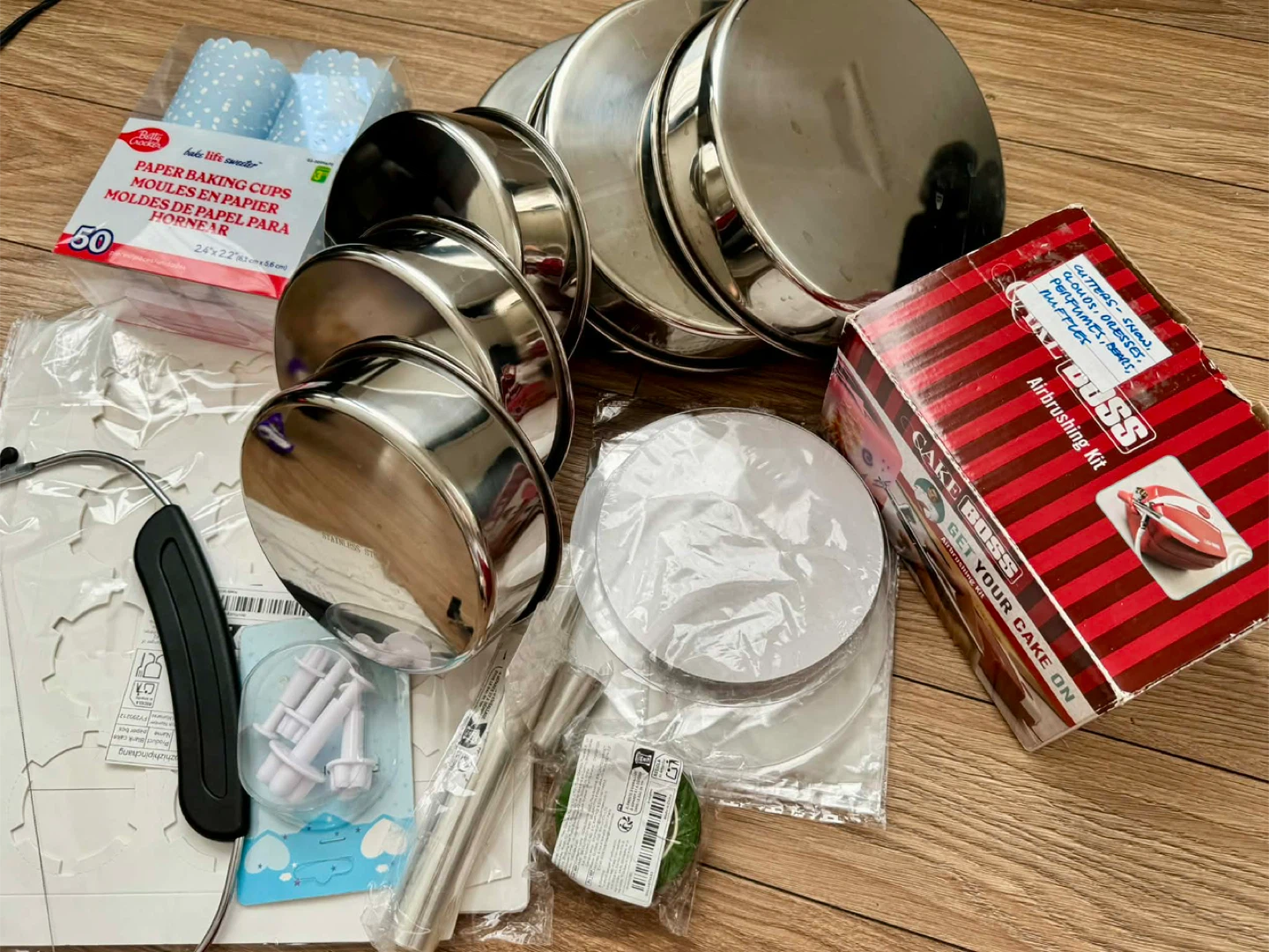 Cake Boss Airbrush Kit & Baking Pans