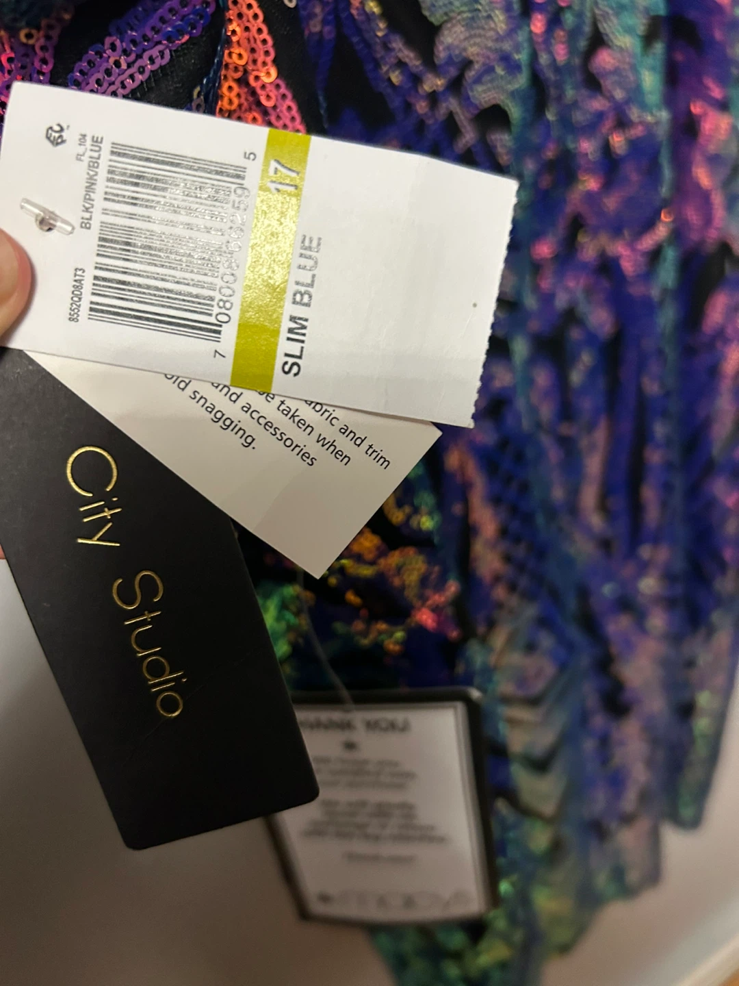 City Studio Sequin Bodycon Plus Size Dress - photo 3