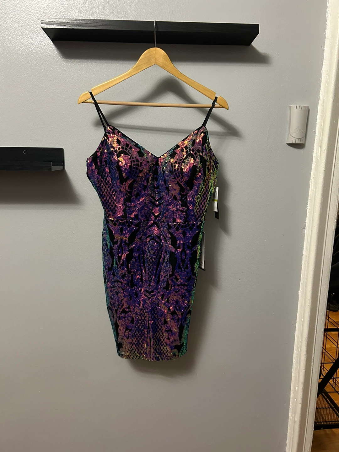 City Studio Sequin Bodycon Plus Size Dress