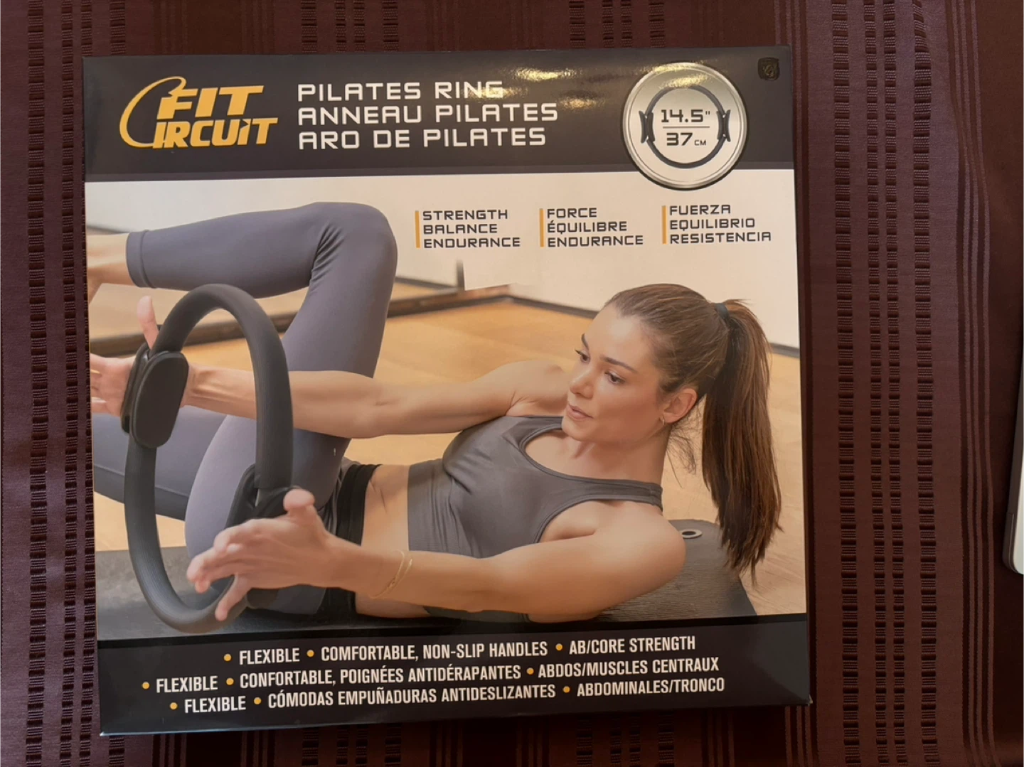Fit Circuit Pilates Ring - 14.5" / 37cm 🥕