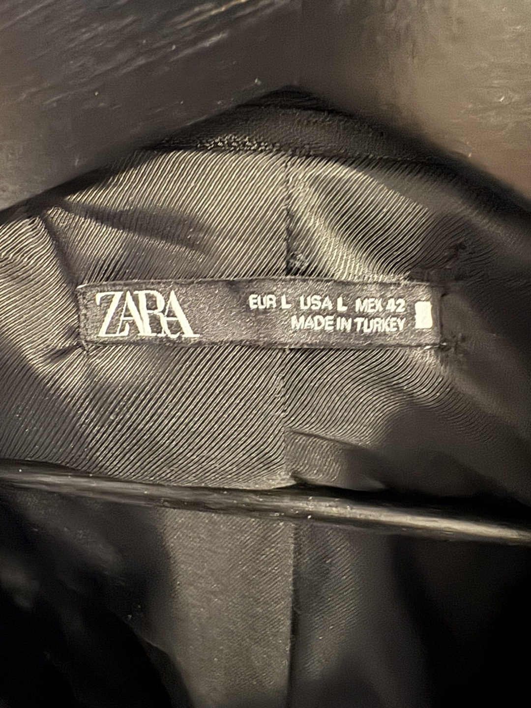 Zara Men's Dark Navy blue Wool Blend Coat - photo 3