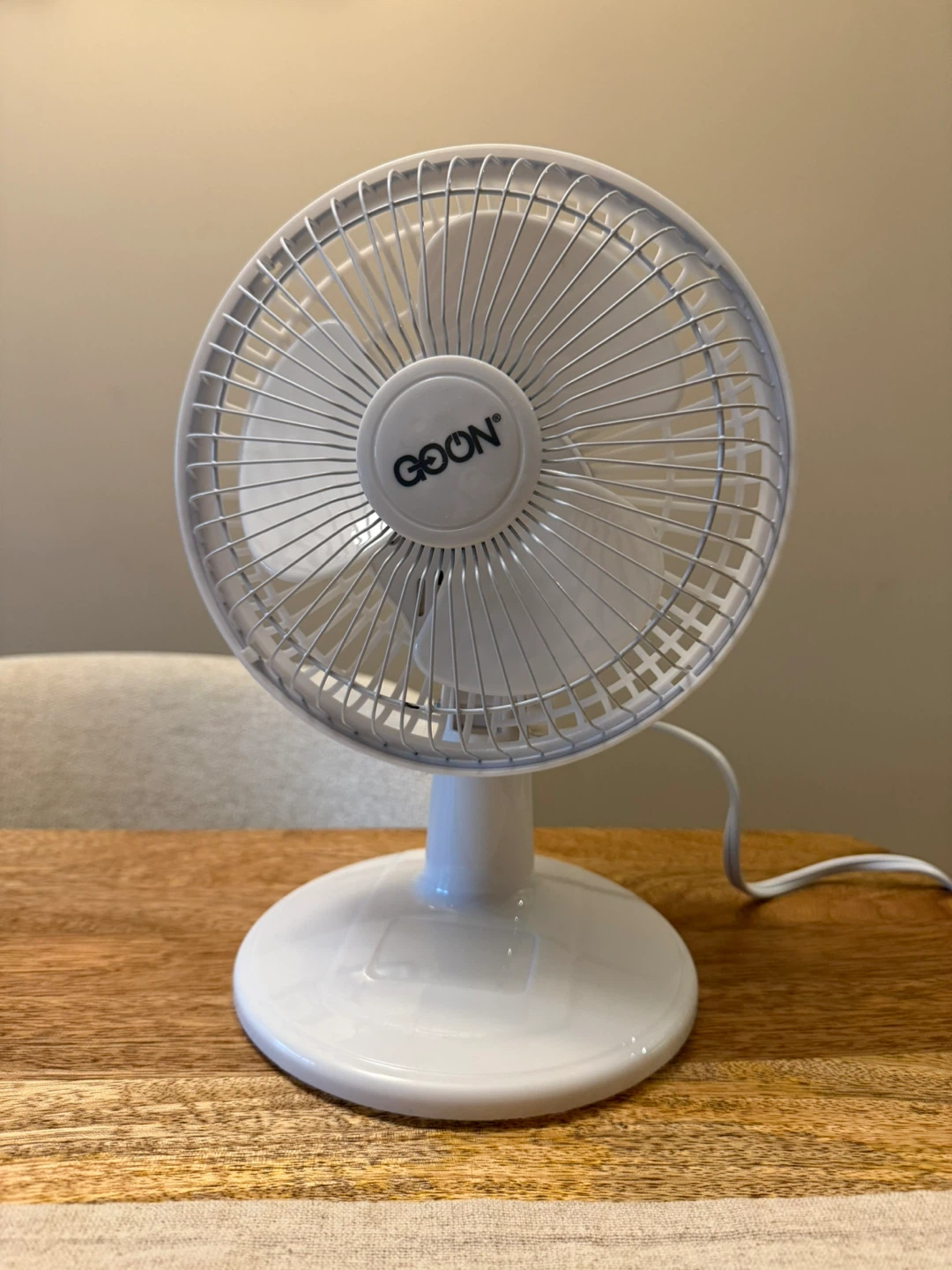 🥕GO ON 6-inch 2-Speed Desk Fan
