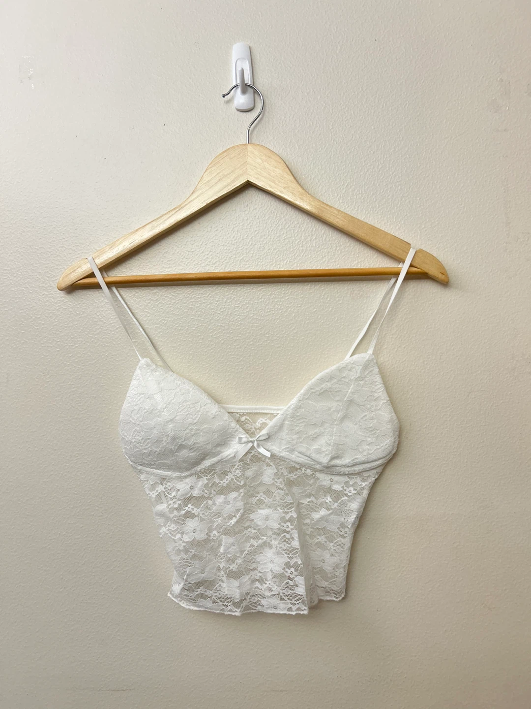 White Lace Tank Top