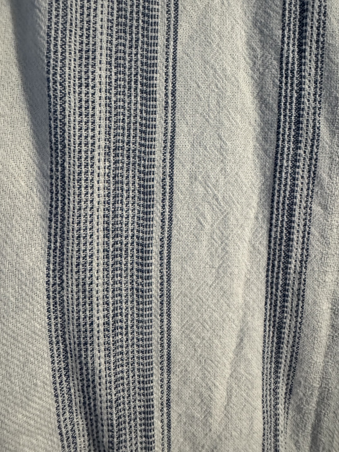 MAN Striped Short-Sleeve Button-Up Shirt XL - photo 2