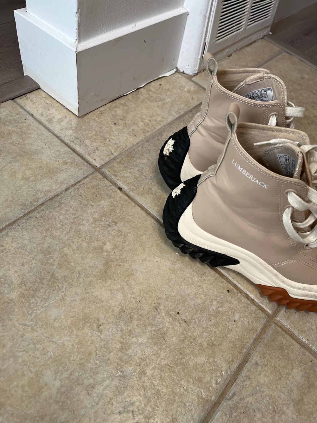 Lumberjack High Top Sneakers - Beige - EUR 37 - photo 2