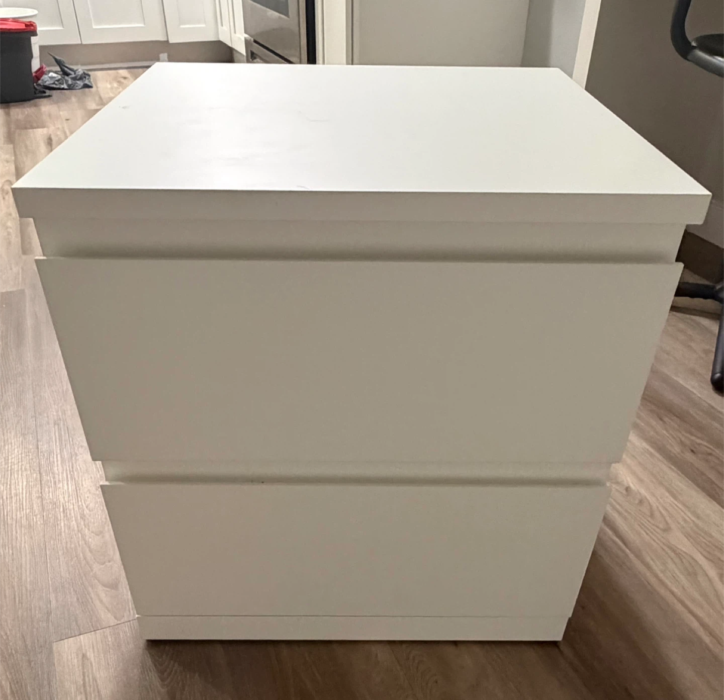 IKEA White 2-Drawer nightstand - photo 4