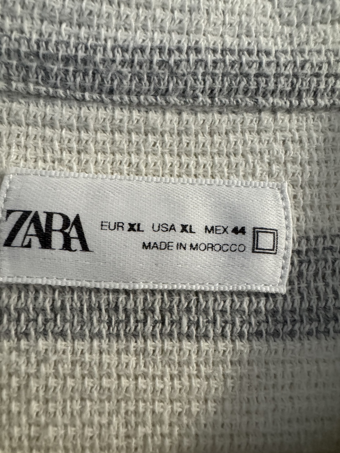 ZARA Striped Long Sleeve Shirt - XL - photo 3