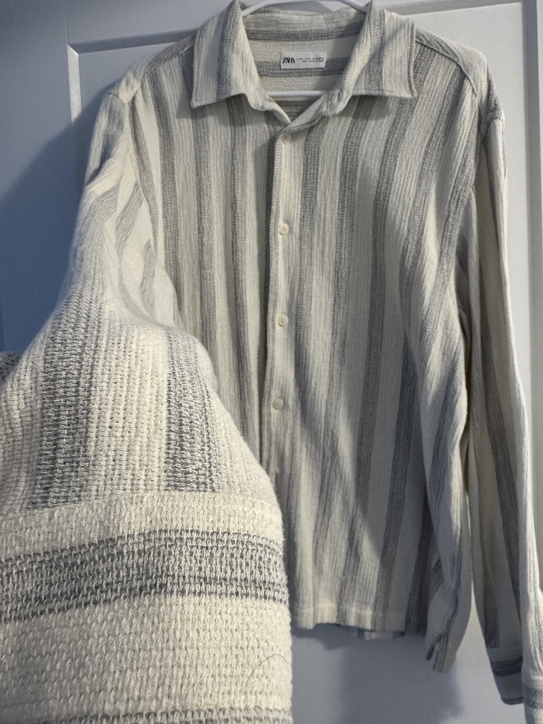 ZARA Striped Long Sleeve Shirt - XL - photo 2