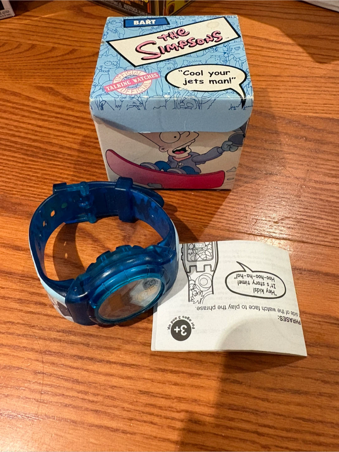 The Simpsons Talking Watch - Blue