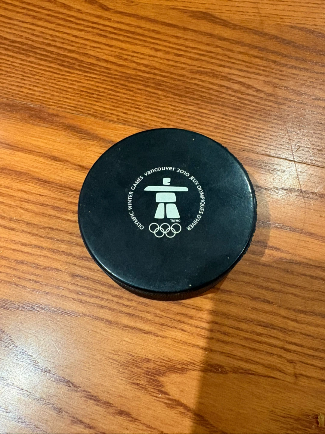 Vancouver 2010 Winter Olympics Commemorative Puck - photo 2