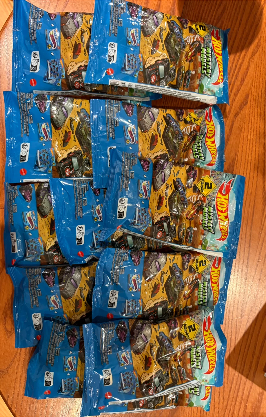 Hot Wheels Mystery Models - Lot of 12 Bags