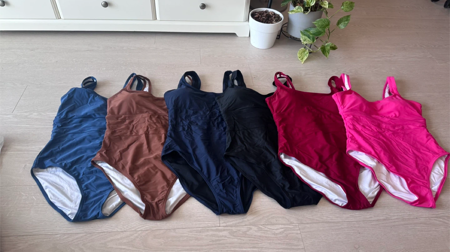 CROMI One-Piece Swimsuits (Various Colours) - Size L - New