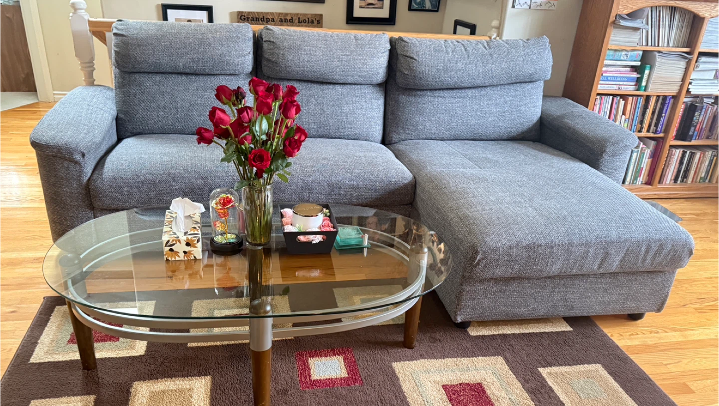 Grey Sectional Sofa - photo 3