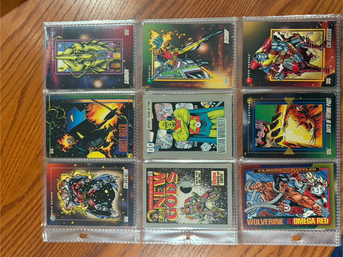 Marvel & DC Comics Trading Cards Collection - photo 3