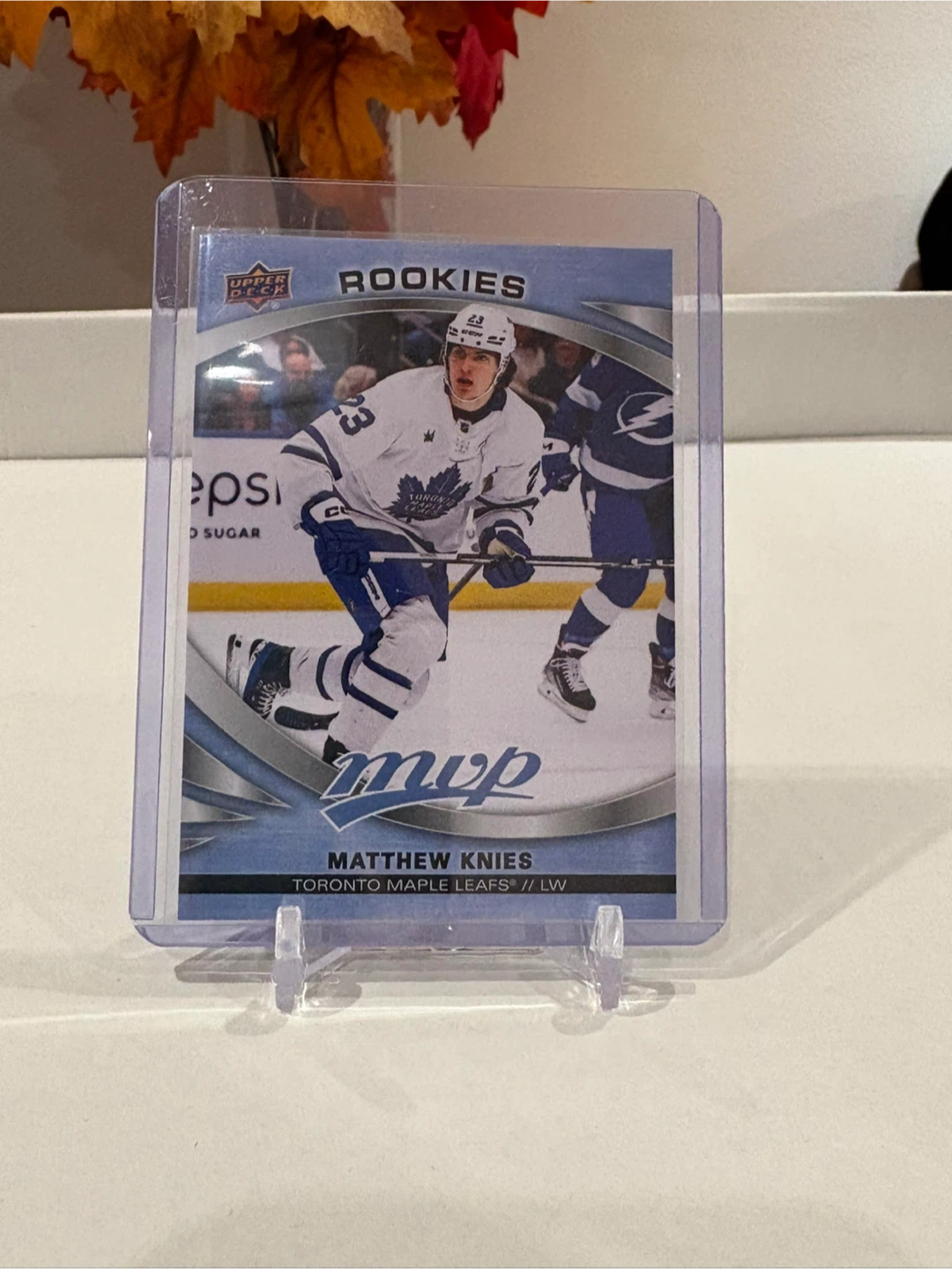 2022-23  MVP Matthew Knies Rookie Hockey Card