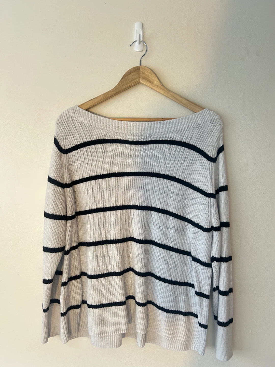 Banana Republic Striped Boat Neck Sweater - photo 2