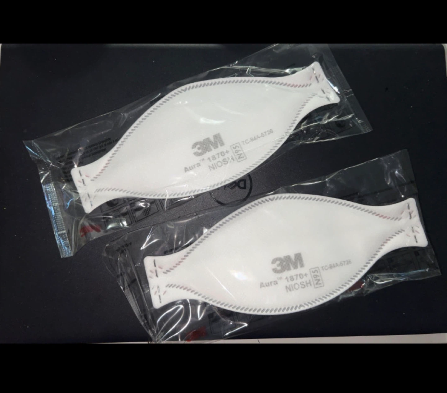 3M Aura 1870+ NIOSH N95 Respirators