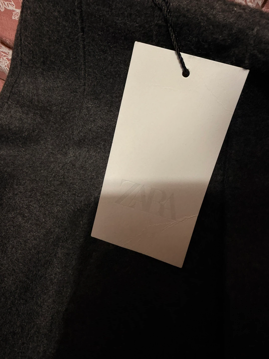 Zara Women's Pleated Mini Skirt - Charcoal Grey - Size S - photo 3