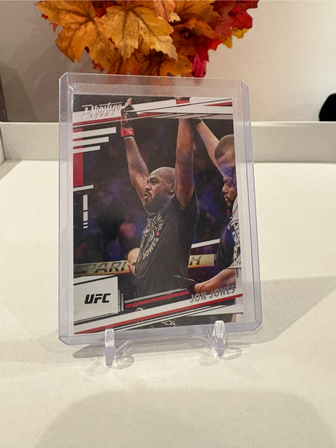 2022 Panini Prestige UFC Jon Jones Trading Card