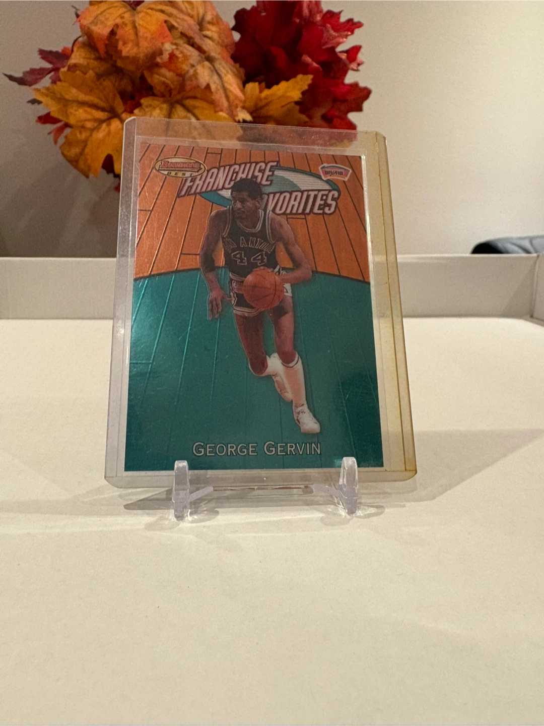 Bowman's Best Franchise Favorites George Gervin Basketball Card