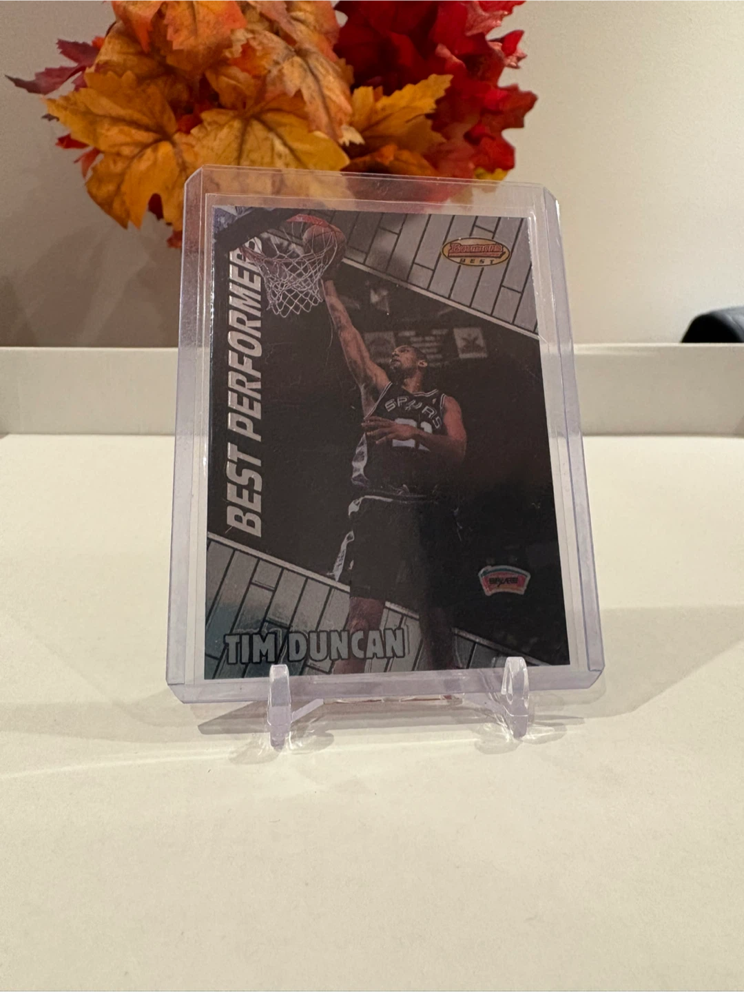 Tim Duncan Best Performer Basketball Card