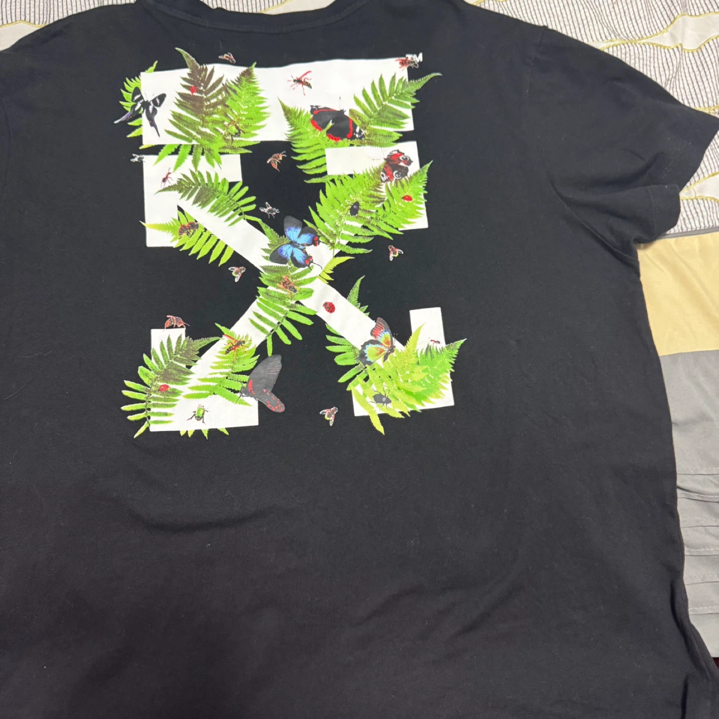 Off-White Black Butterfly Arrows T-Shirt - photo 3