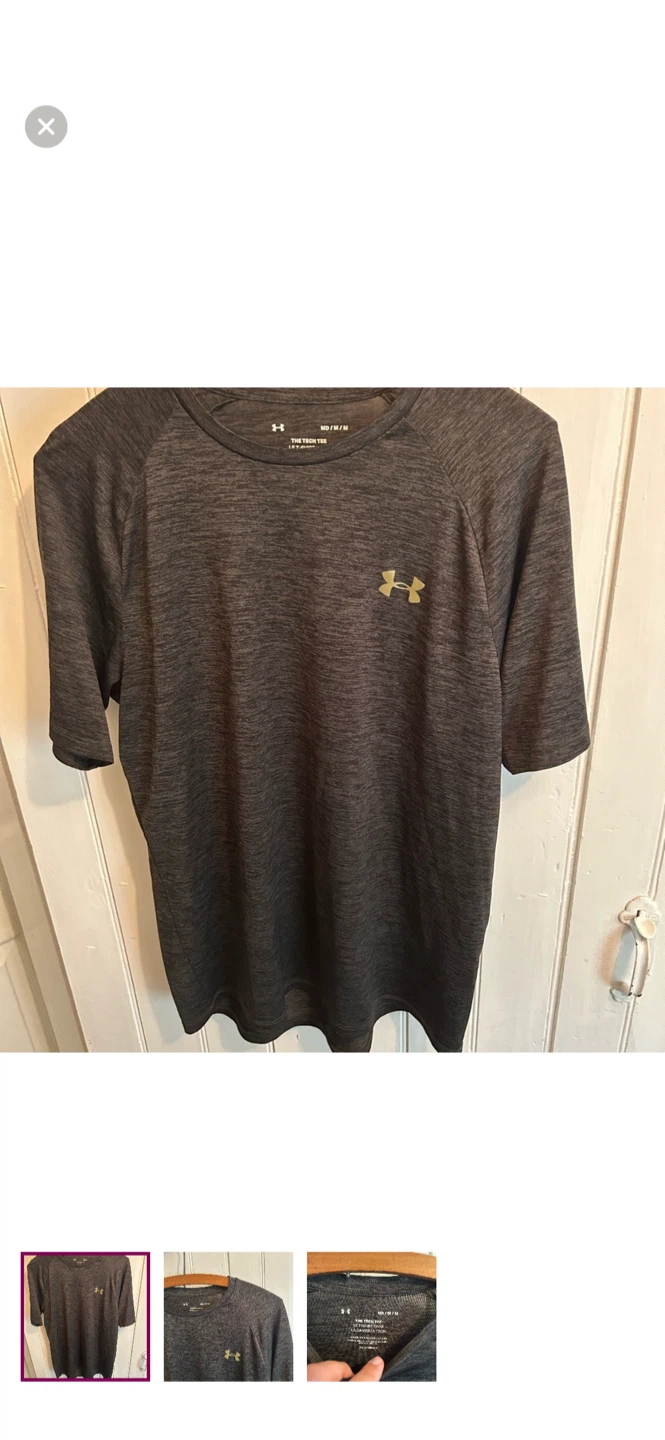 Under Armour HeatGear Tech T-Shirt - Medium
