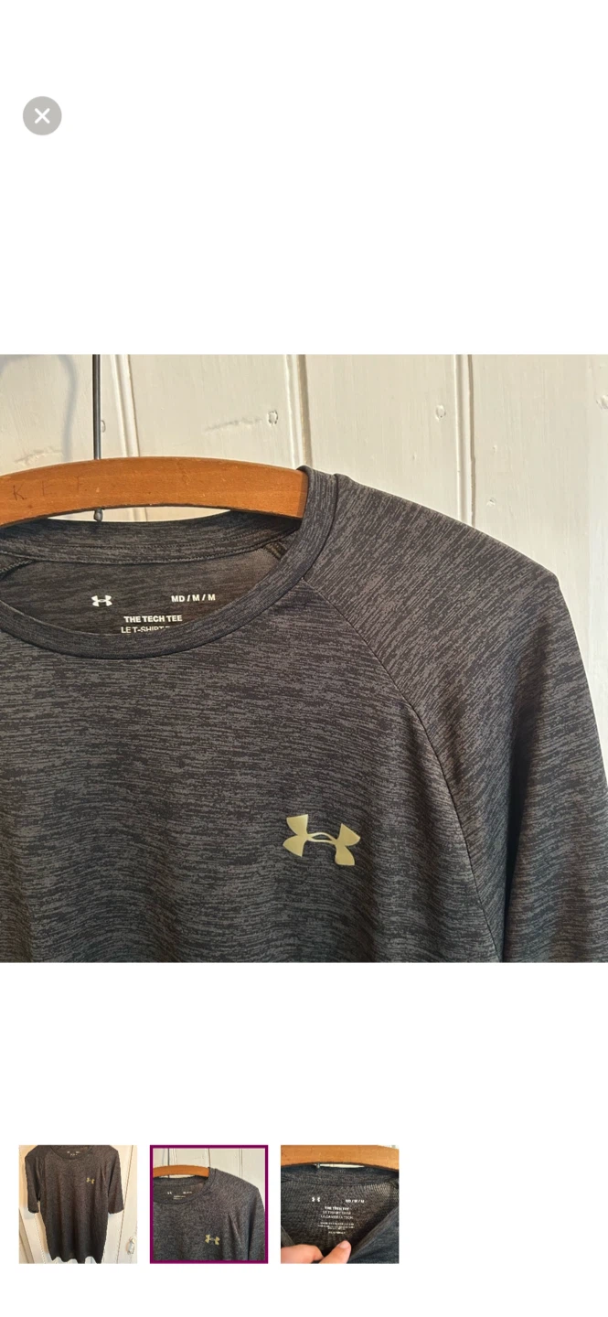 Under Armour HeatGear Tech T-Shirt - Medium - photo 2
