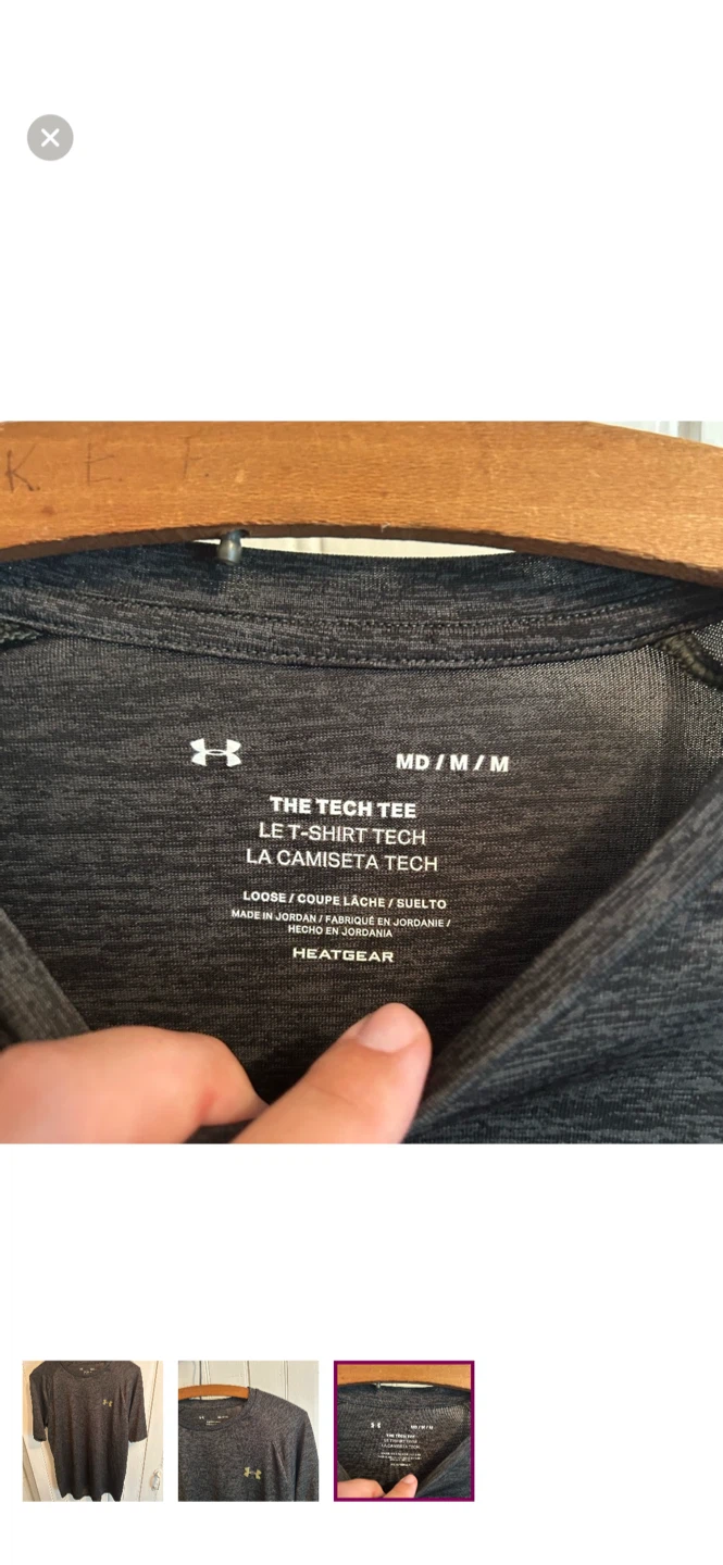 Under Armour HeatGear Tech T-Shirt - Medium - photo 3