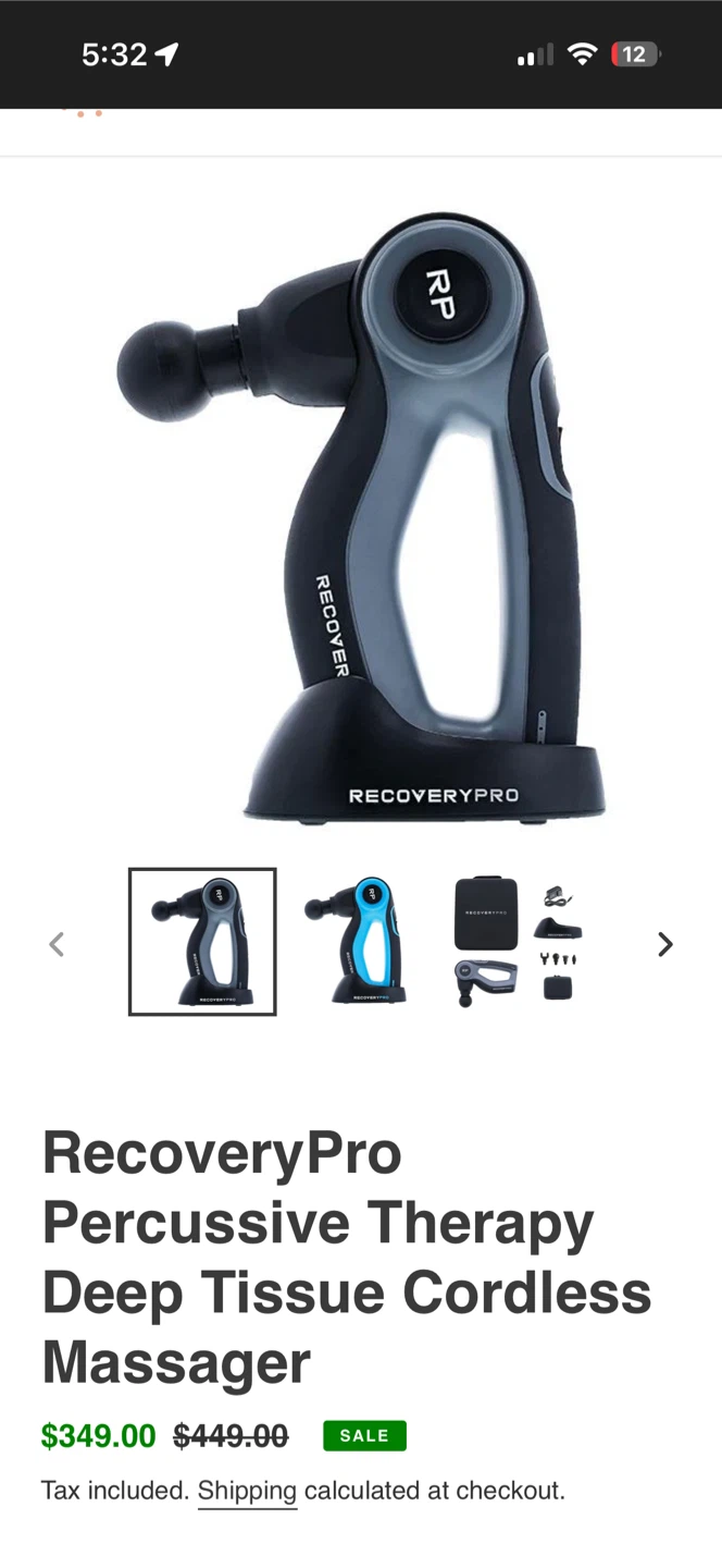 Deep Tissue Cordless Massager - photo 4