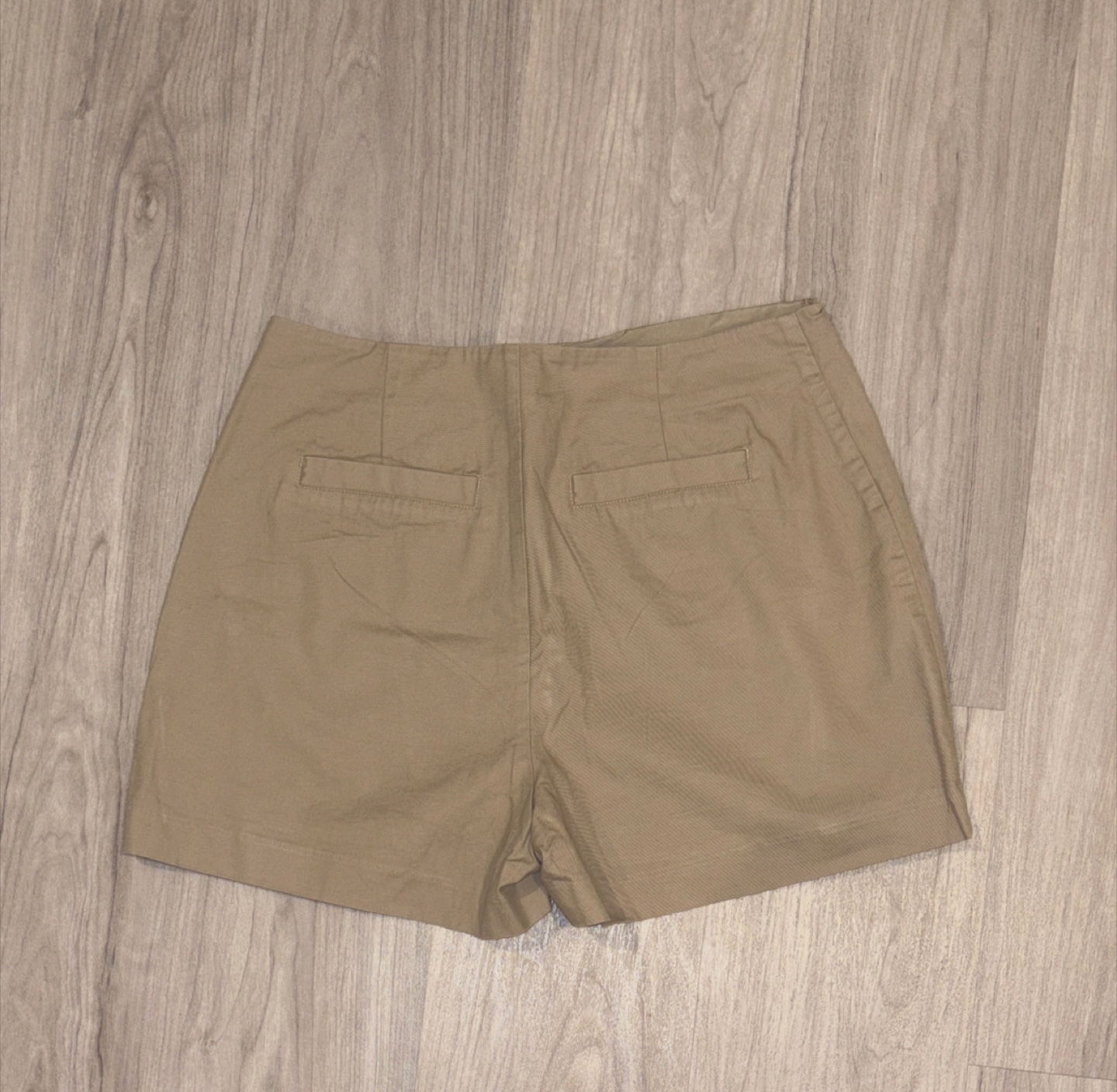 Beige brown Skort with Button Detail - photo 2
