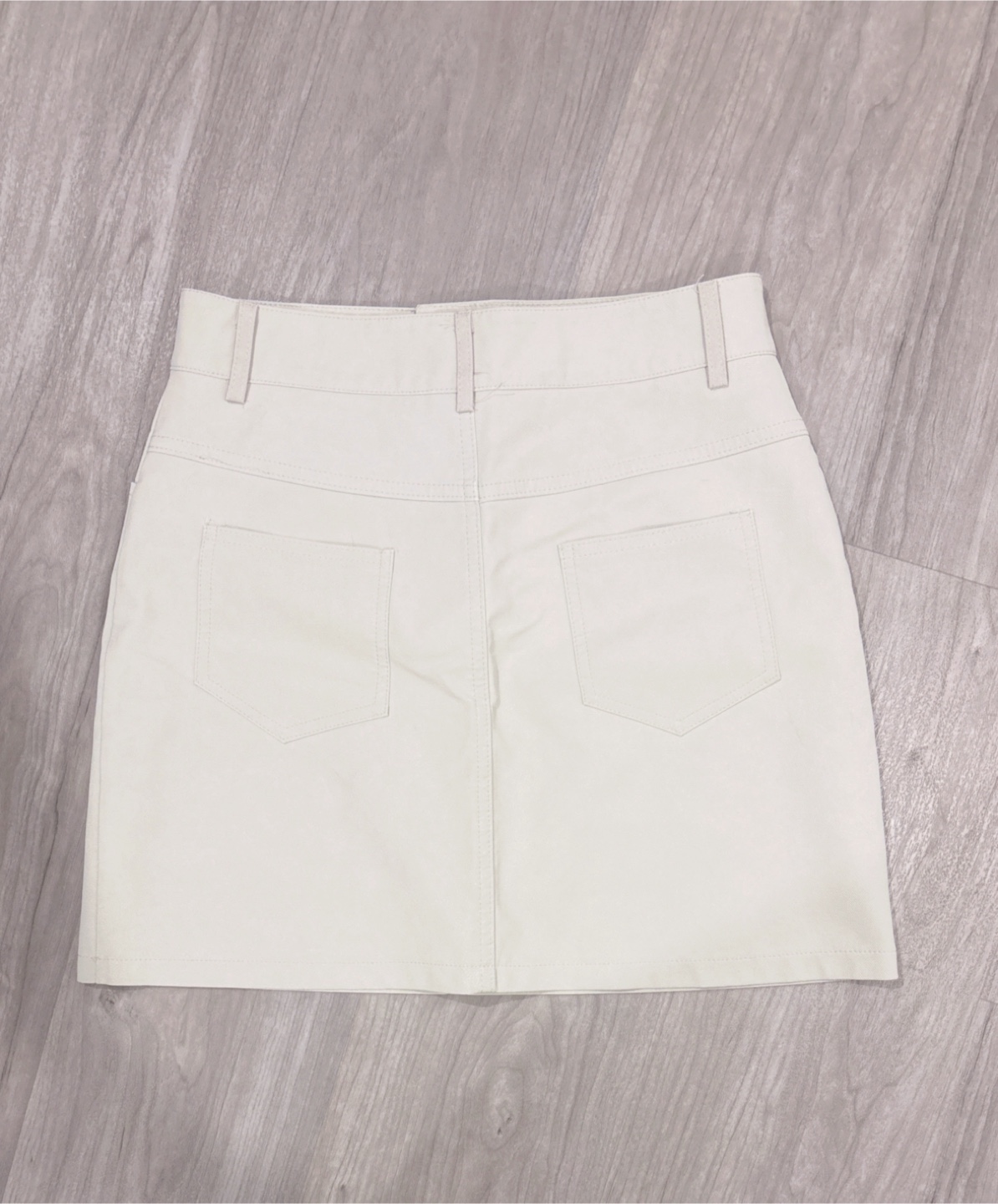 Cream A-Line Mini Skirt - photo 2