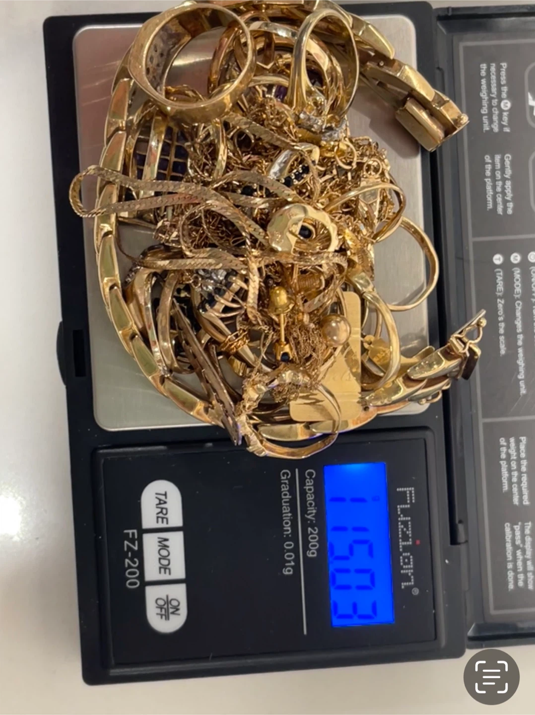 105.59g Mixed Gold Jewellery Lot - photo 4