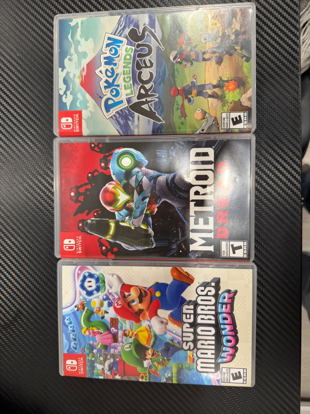 Nintendo Switch Game Bundle - Pokemon, Metroid, Mario Bros