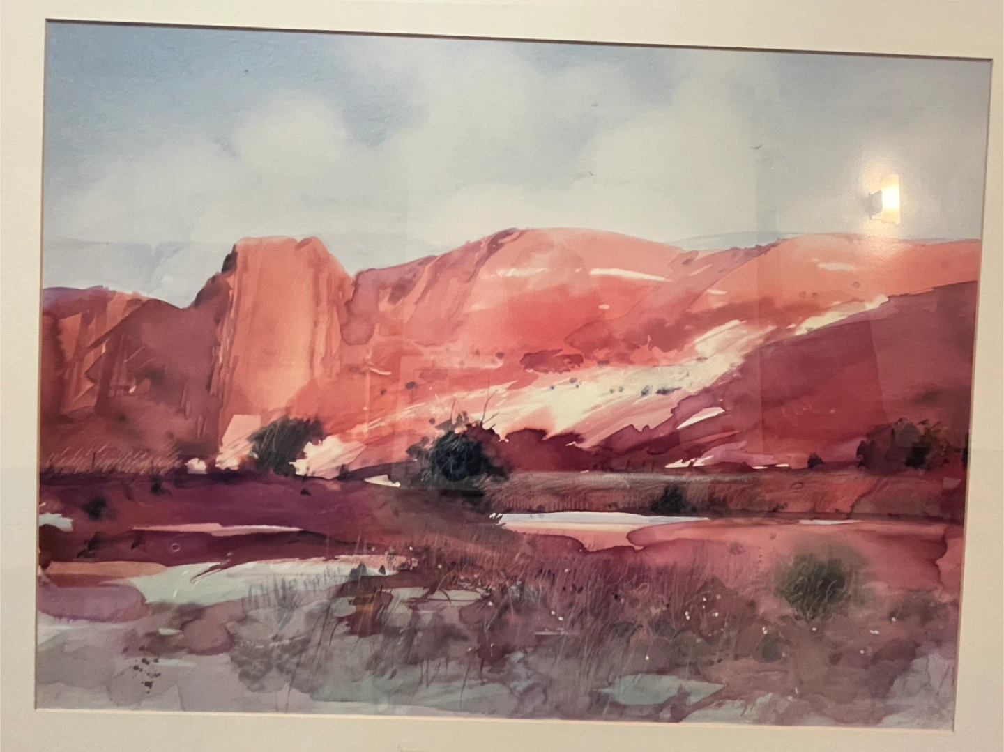 Artwork + wood frame - photo 3