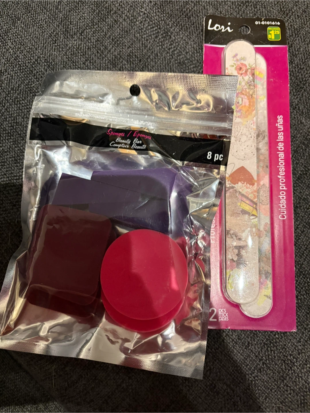 Beauty Sponges and Nail Files Set
