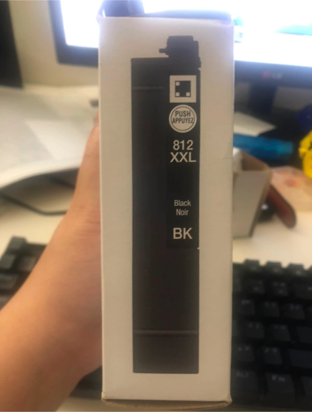 Epson 812XXL Extra High-Capacity Black Ink Cartridge - photo 2