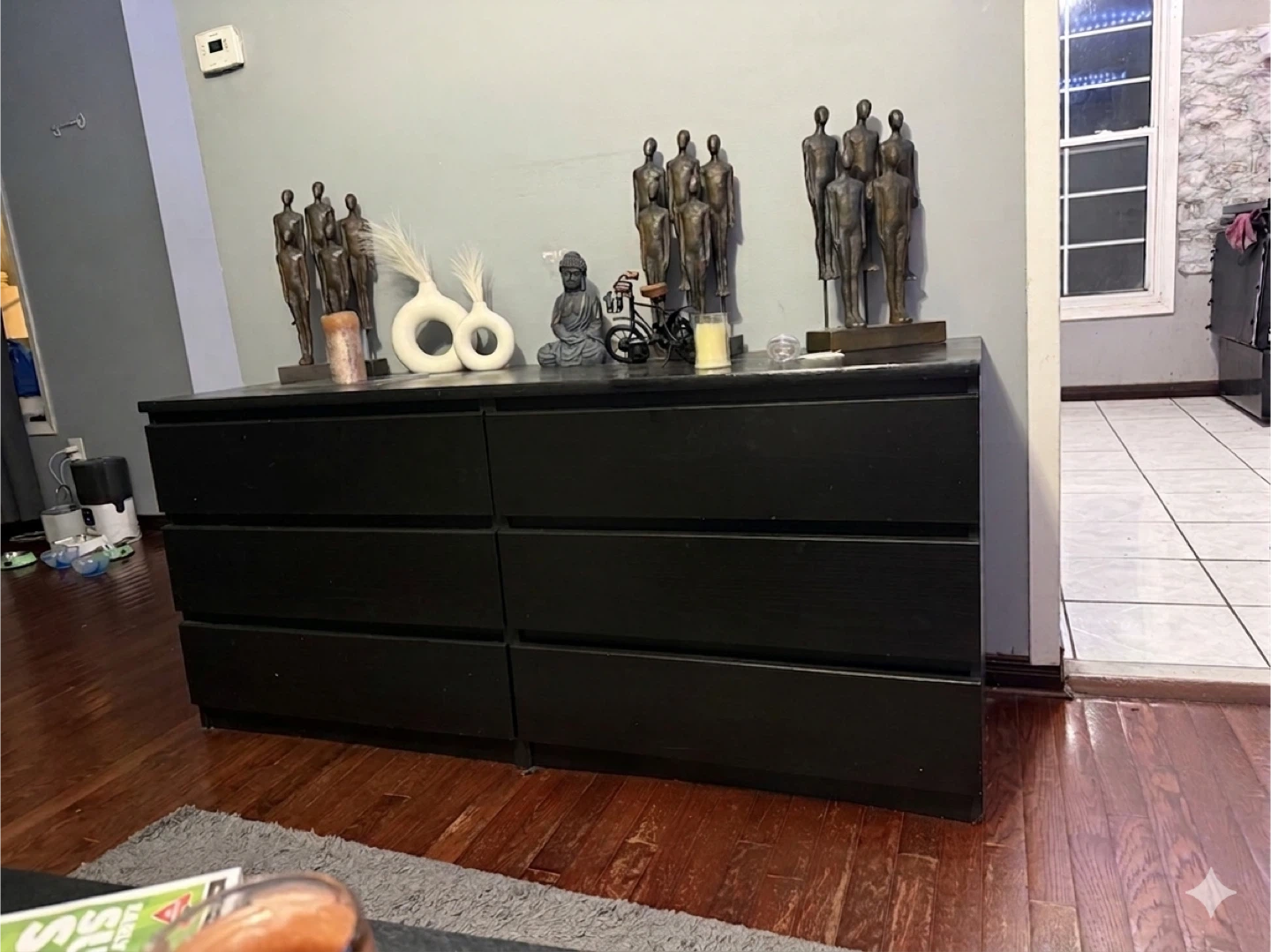 Black 6-Drawer Dresser - IKEA
